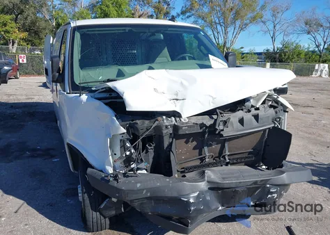 2018 Chevrolet Express 2500 Work Van from USA, damaged, VIN 1GCWGBFB9J1345274